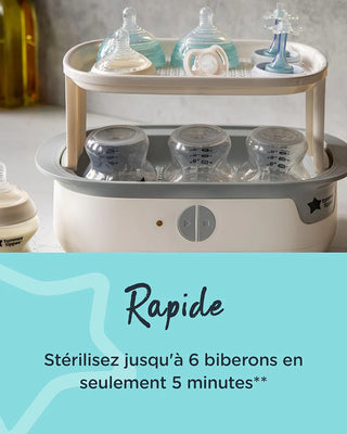Tommee Tippee Super Steam Electric Steam Sterilizer - White