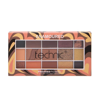 Technic Cosmetics 15 Pressed Pigment Palette Eyeshadow Enamoured