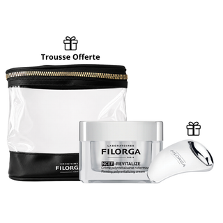 Coffret FILORGA NCEF Revitalize Crème Raffermissante 50ML = Gua Sha Roller +Trousse Offert