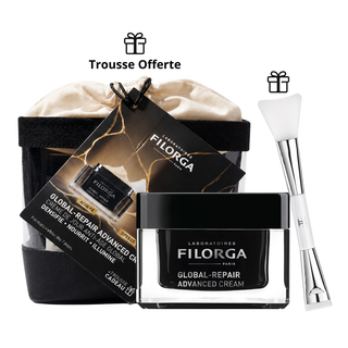 FILORGA Global Repair Advanced Crème 50ml = Trousse+ Pinceau pour Masque Offerts