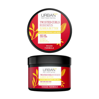 Urban Care Twisted Curls Hibiscus & Shea Butter Intensive Hair Care Mask 230ml