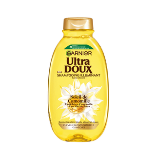 GARNIER ULTRA DOUX CAMOMILLE SHAMPOOING ILLUMINANT SOLEIL 400 ML