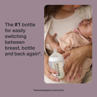Tommee Tippee - Biberon Natural Start 260 ml décor