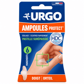 Urgo Ampoules Protect x6 – Pansements Protecteurs pour Ampoules