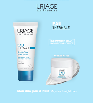 URIAGE EAU THERMALE CREME D’EAU 40ML + Masque 15 ml Offert