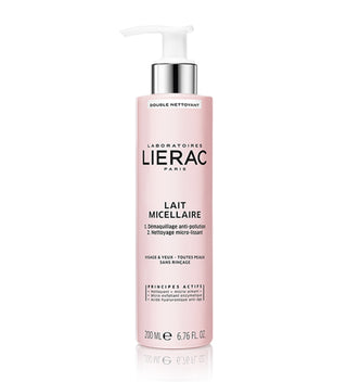 LIERAC LAIT MICELLAIRE DOUBLE NETTOYANT 200ML