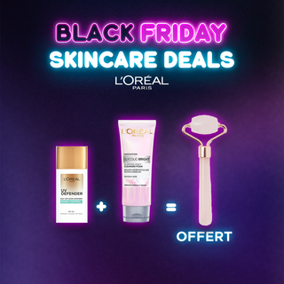 L'Oréal Paris UV SHAKA + Gel Wash glycolique = VANITY OFFERT