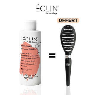 ECLIN SHAMPOOING ANTI-CHUTE 200ML = BROSSE OFFERTE