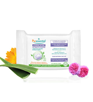 PURESSENTIEL INTIME LINGETTES *25 UNITES