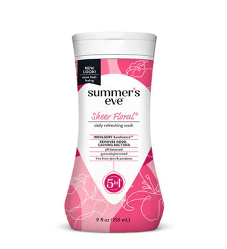 Summer's Eve Sheer Floral Cleansing Wash 266ml