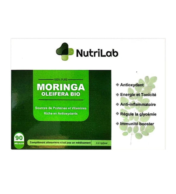 Nutrilab Moringa Oleifera Bio 500mg 90 Gelules