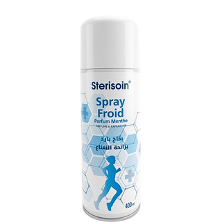 STERISOIN SPRAY FROID PARFUM MENTHE 400ML