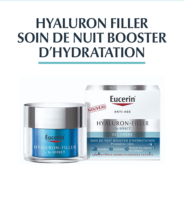 EUCERIN HYALURON-FILLER nuit booster d'hydratation 50ml