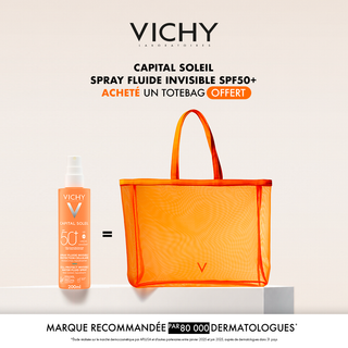 VICHY CAPITAL SOLEIL SPRAY FLUIDE INVISIBLE PROTECTION CELLULAIRE SPF50+ 200ML VICHY CAPITAL SOLEIL SPRAY FLUIDE INVISIBLE PROTECTION CELLULAIRE SPF50+ 200ML = Summer bag offert