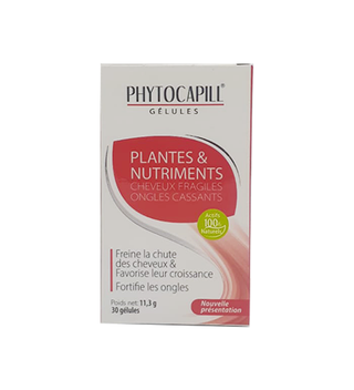 PHYTOCAPILL Plantes Nutriments cheveux et ongles 30 comprimes