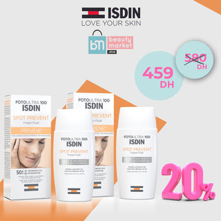 ISDIN Foto Ultra 100 Isdin Spot يمنع سائل الانصهار SPF50+