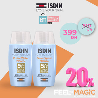 ISDIN Fotoprotector Fusion Water Magic 50Ml*2