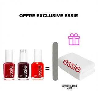 ESSIE PACK 3 NAIL COLORS - 49 WICKED + 61 RUSSIAN ROULETTE + 427 MAKI ME HAPPY +