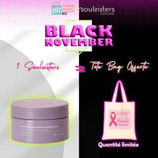 Soulsisters Baume Fondant Démaquillant =Tote Bag Offerte