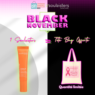 Soulsisters Contour des Yeux Hydratant & Éclaircissant= Tote Bag Offerte