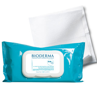 BIODERMA ABCDERM H2O 60 LINGETTES NETTOYANTES