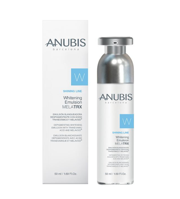 ANUBIS W SHINING LINE EMULSION ECLAIRCISSANTE MELATRX 50 ML beautymarket.maroc ANUBIS W SHINING LINE EMULSION ECLAIRCISSANTE MELATRX 50 ML beautymarket.maroc