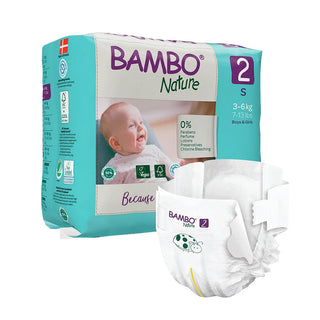 Bambo Nature 2, couches S 3-6kg/30un