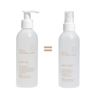 Ziaja Natural Care Gel Nettoyant 190ml = TONIQUE VISAGE 200 ML OFFERT