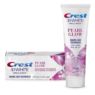 Crest 3D White Dentifrice Blancheur Pearl Glow 75ml