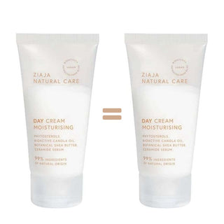 ZIAJA DUO NATURAL CARE CREME JOUR HYDRATANTE 50 ML *2