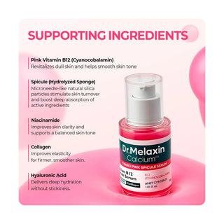 DR MELAXIN CALCIUM CEMENRETE CYANO PINK SPICULE SERUM 30 ML