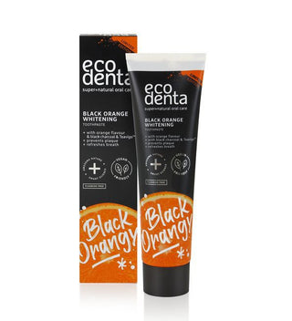 ECODENTA Dentifrice Blanchissant au Charbon Actif et à l’Orange 100ml