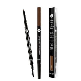 ABSOLUTE NEW YORK SUPER SLIM EYE BROW PENCIL PECAN