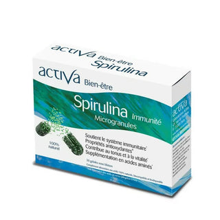 Activa Bien-Etre Spirulina Immunité 30 gélules