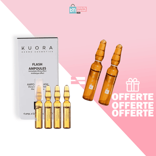 KUORA Flash 4 Ampoules Lifting Immediat = 2 Flash Ampoules OFFERTES