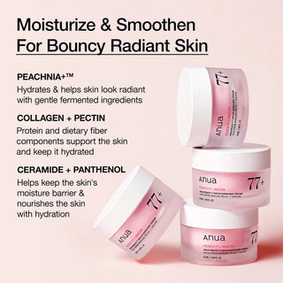 Anua Peach 77 Niacin Enriched Cream – Crème Hydratante Éclat – 50 ml