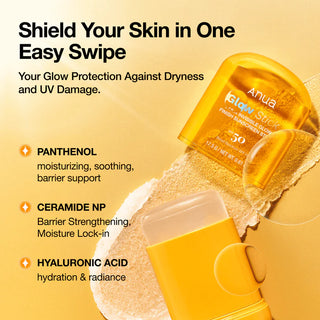 Anua Invisible Glow Finish Sunscreen Stick SPF50