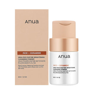 ANUA RICE + CERAMIDE POUDRE ENZYME NETTOYANTE 40 G