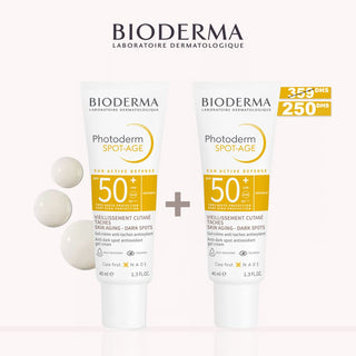 BIODERMA PACK PHOTODERM SPOT AGE SPF50+GEL CREME 40ML *2