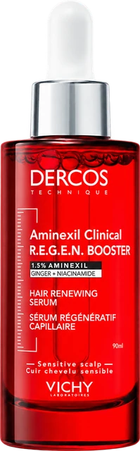 Vichy Dercos - Routine anti-chute SHAMPOOING + après-shampoing + REGEN BOOSTER SERUM