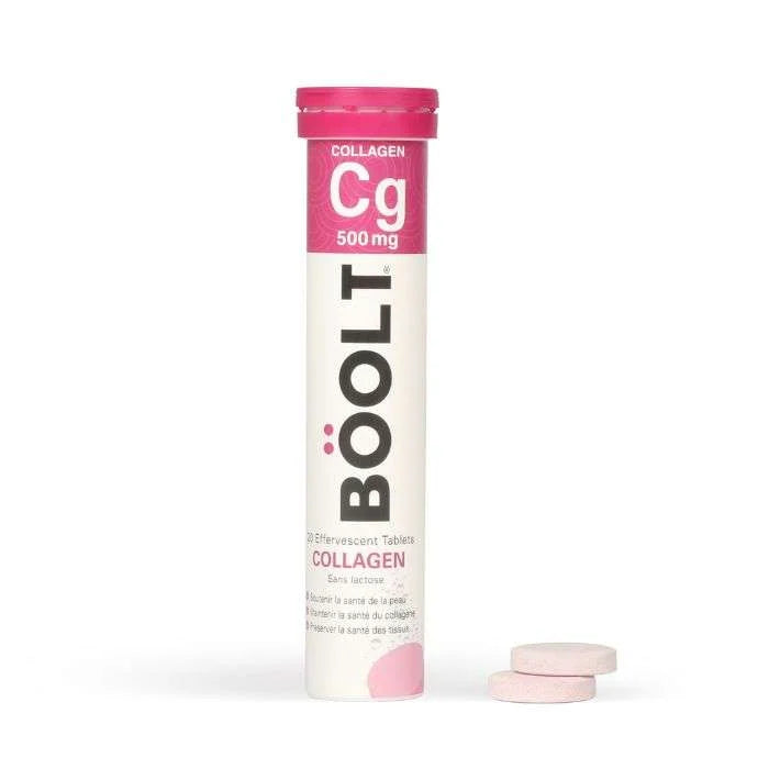 BOOLT Collagen Cg 500mg Effervescents – Peau, Cheveux et Articulations ...