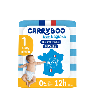 Carryboo Couches Écologiques Taille 1 (2-5kg)