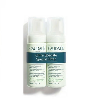 CAUDALIE VINOCLEAN DUO Mousse Nettoyante Fleur de Vigne 150 ml *2