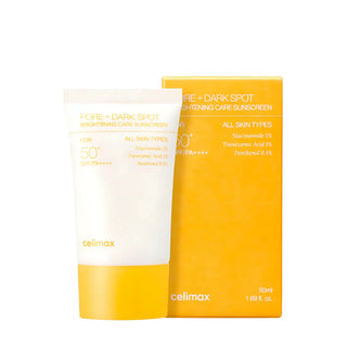 CELIMAX PORE + DARK SPOT BRIGHTENING CARE SUNSCREEN SPF 50+ PA++ 50ML