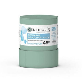 Centifolia Déodorant Stick Recharge Sans Parfum 48h Peaux Sensibles
