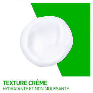 Cerave Crème Lavante Hydratante 473 ml = 3 Baume hydratant 15 ML + Creme lavante 20ml offerts