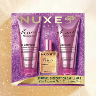 NUXE COFFRET NOËL HAIR PRODIGIEUX LE RITUEL D'EXCEPTION CAPILLAIRE 26
