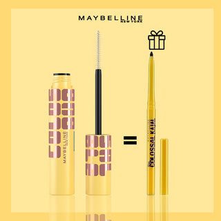 MAYBELLINE PACK MASCARA COLOSSAL BUBBLE BLACK = CRAYON KAJAL OFFERT