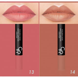 GOLDEN ROSE CRAYON À LÈVRES MATTE 13