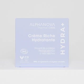 ALPHANOVA HYDRA + CREME RICHE HYDRATANTE 50 ML
